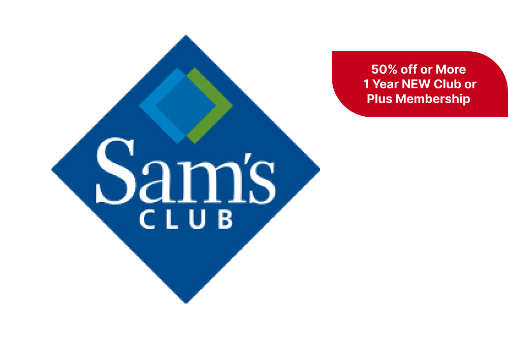 50% off or More

1 Year NEW Club or Plus Membership