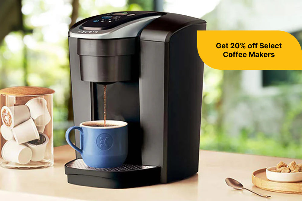 Get 20% off Select Coffee Makers